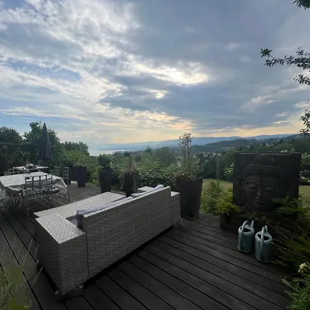 Petite Maison A L'oree Des Bois Vue Magnifique Sur Le Zenitude Et Plenitude בלמון-סור-לוזאן